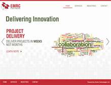 Tablet Screenshot of emrcpartners.com